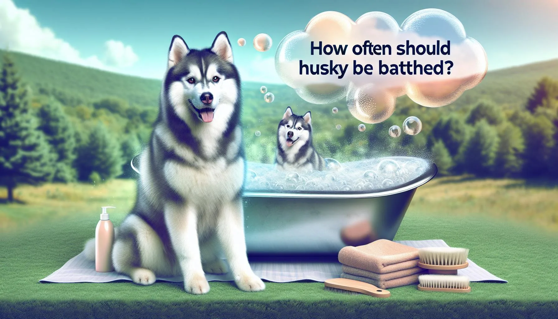 How Often Should a Husky Be Bathed? Top Tips Inside!