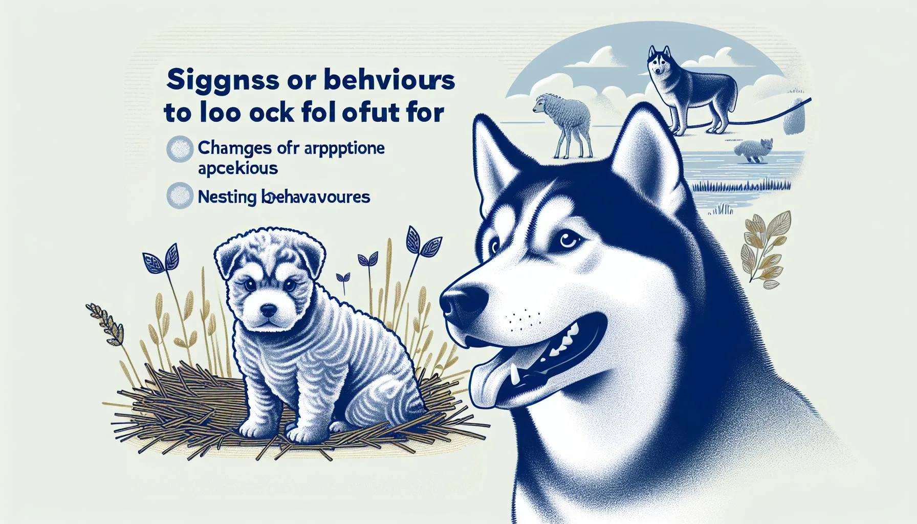 How to Tell if Your Husky is Pregnant Act Now! Husky