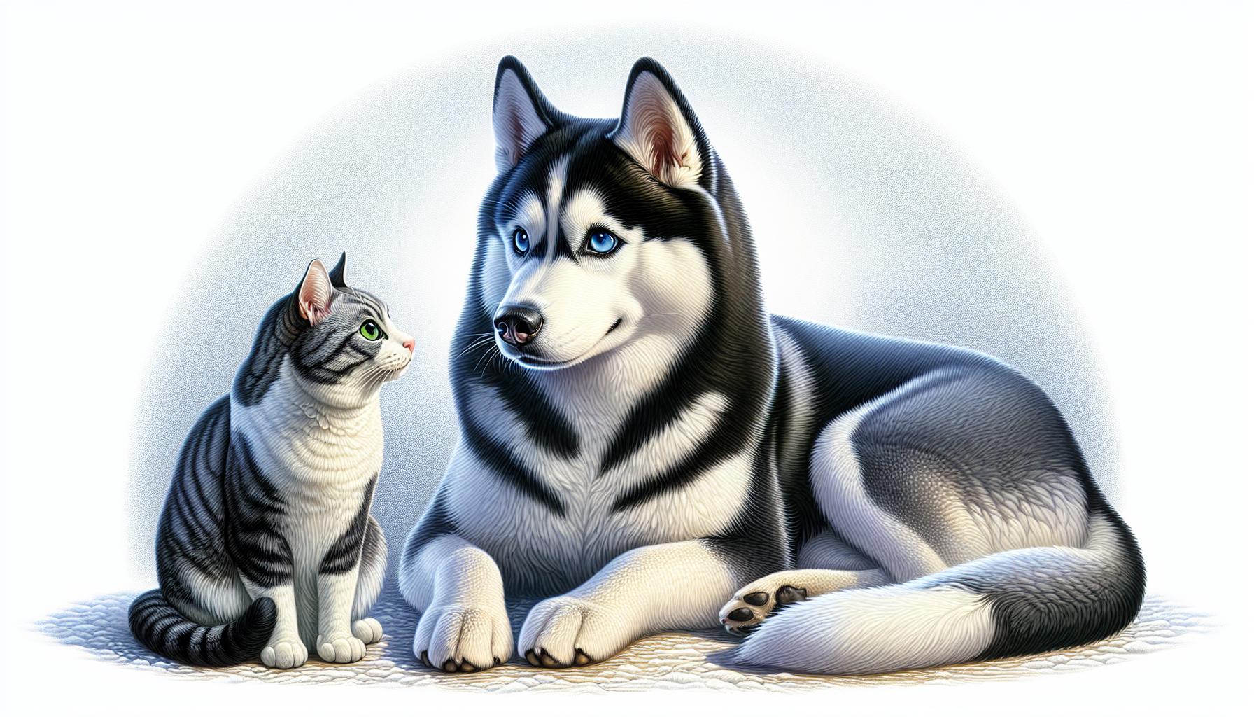 How to Train a Siberian Husky to Like Cats Start Now! Husky