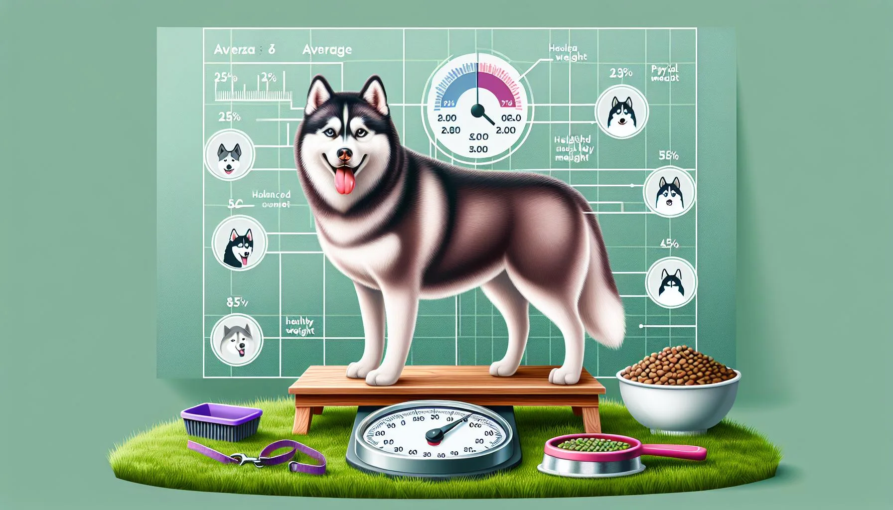 Average Female Husky Weight: Learn to Maintain It Healthy!