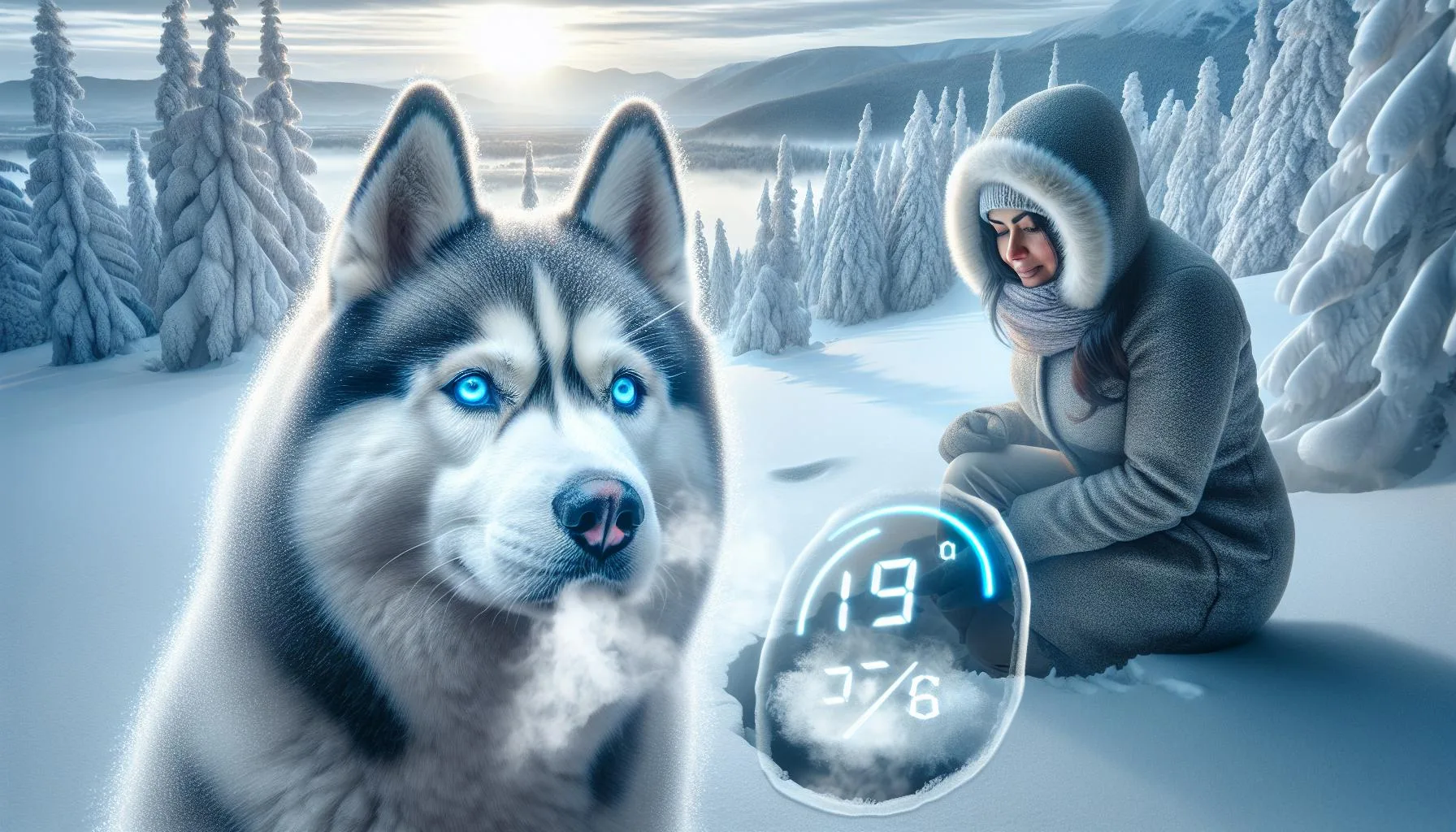 How cold can huskies survive Temperature Tolerance in Huskies