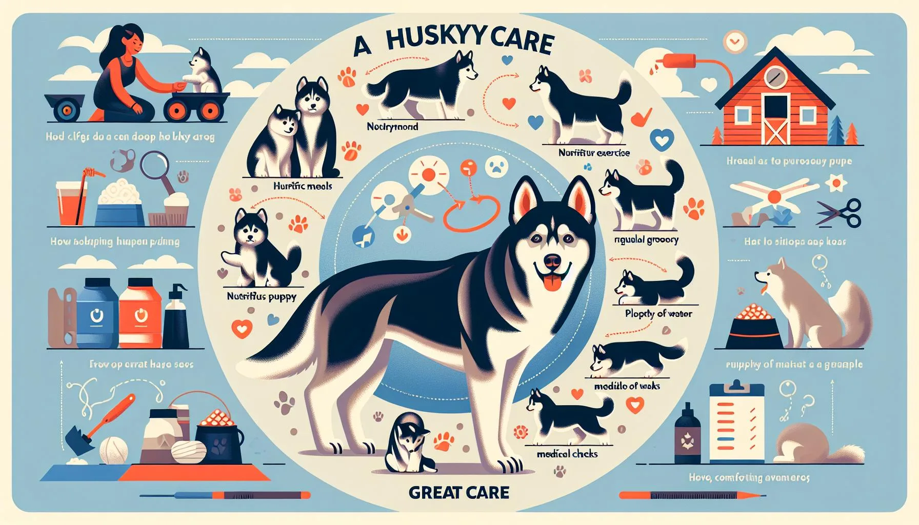 How long do husky live The Importance of Diet and Nutrition