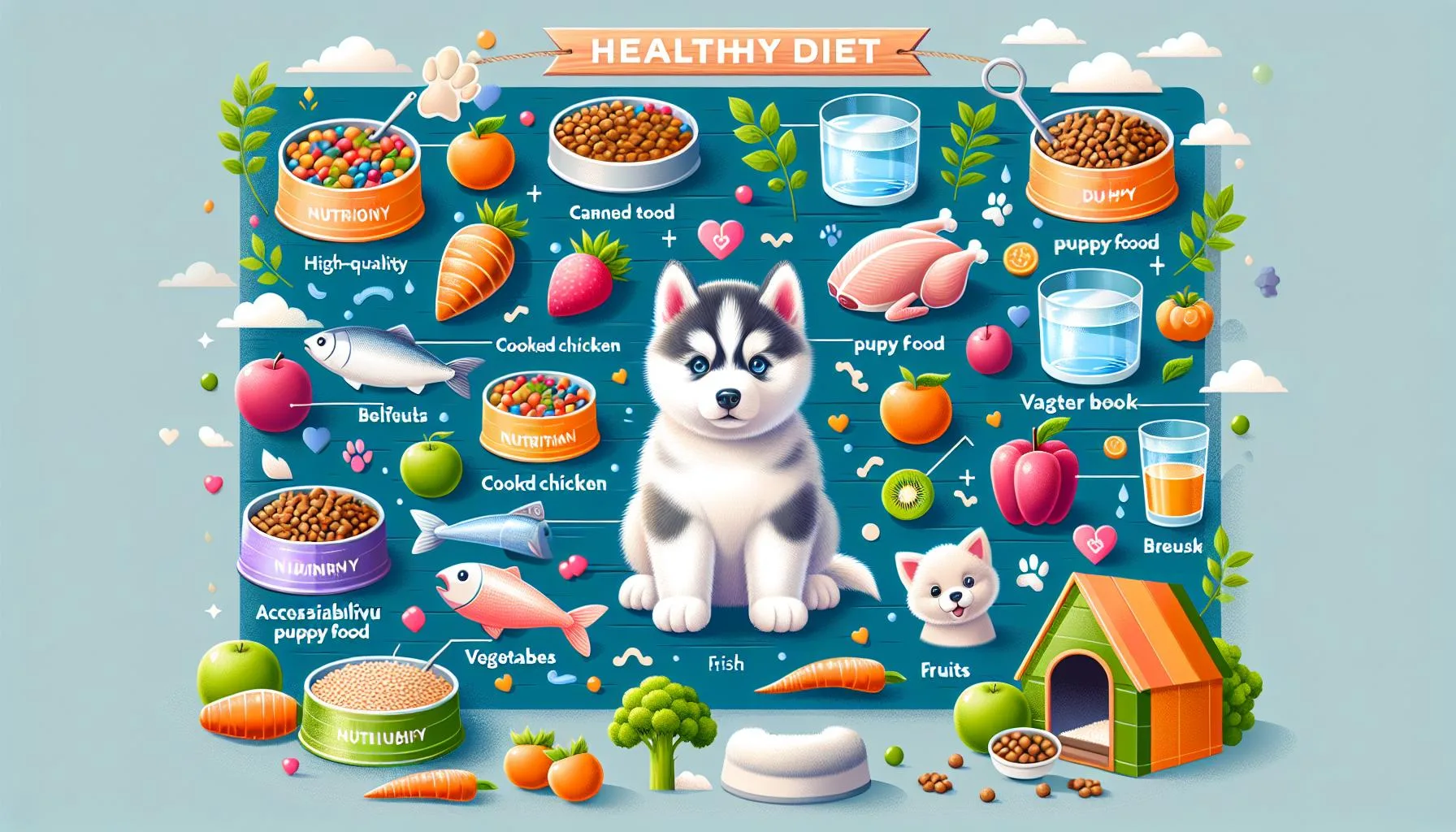 What to feed a siberian husky puppy Protein: The Building Block of Your Husky’s Diet
