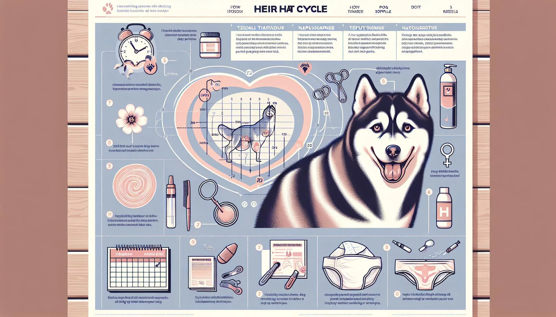 When do female huskies get their period? Learn how to care!